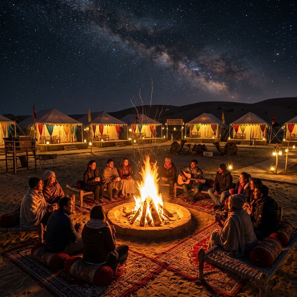 Campfire Stargazing Night